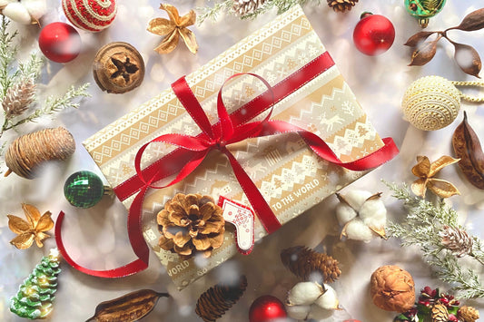 クリスマスに心を込めたお箸の贈り物を