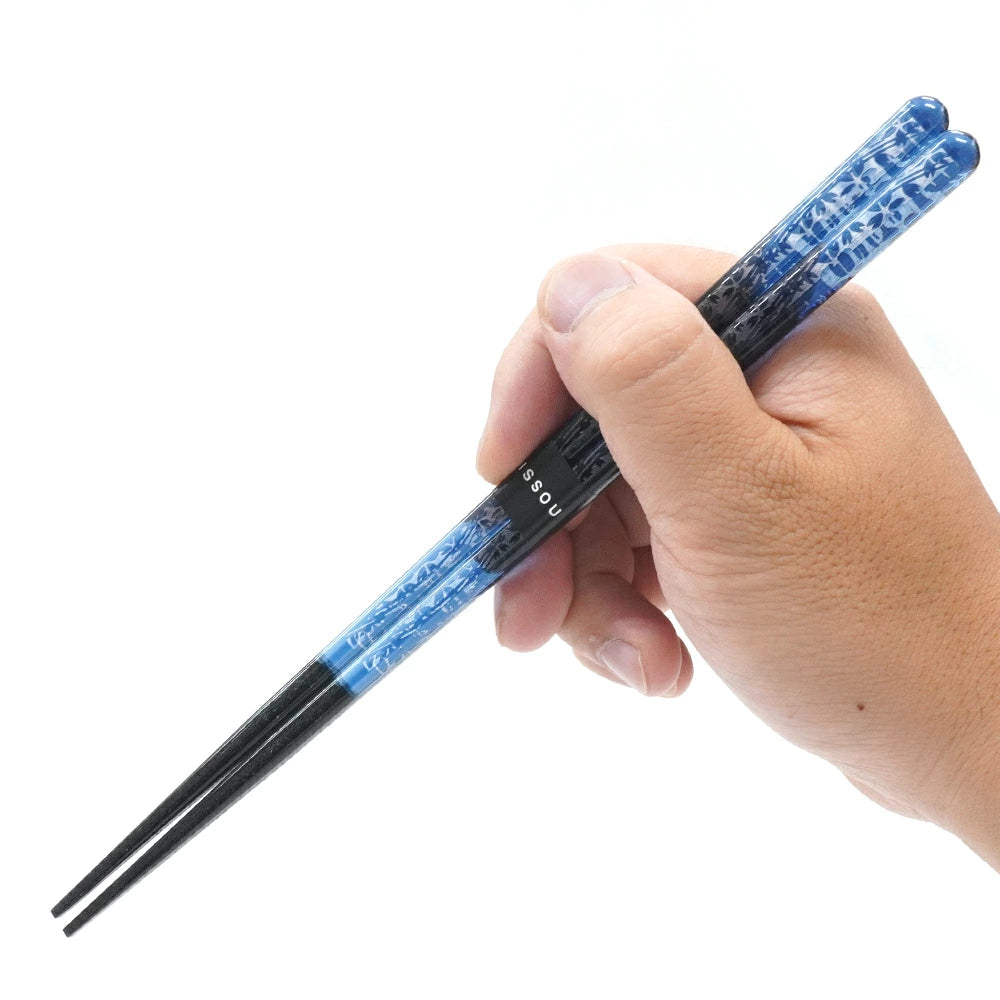 箸 一双 華切子 男性用 父の日 一膳 桐箱入り