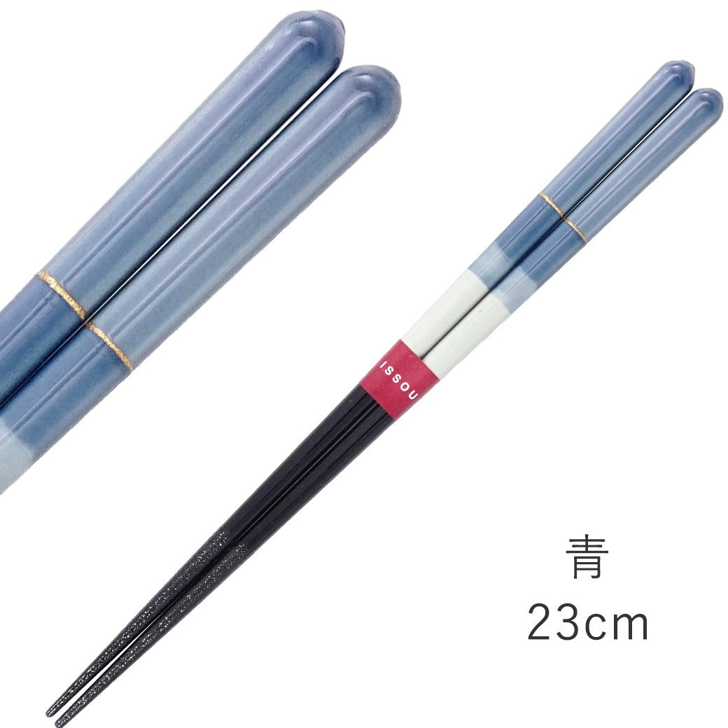 箸 一双 つむぎ 男性用 一膳 桐箱入り ギフト プレゼント