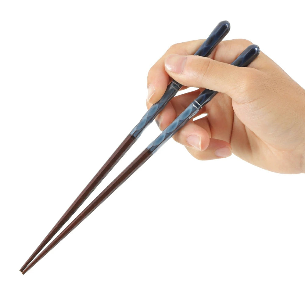 箸 一双 彩重 男性用 一膳 桐箱入り ギフト プレゼント (父の日)