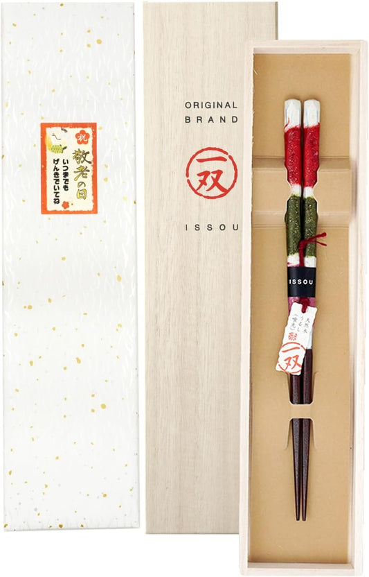 箸 一双 遊心 女性用 一膳 桐 母の日 プレゼント (シール敬老の日)