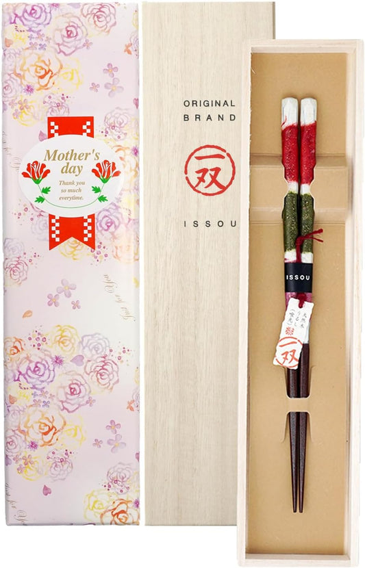 箸 一双 遊心 女性用 一膳 桐 母の日 プレゼント (母の日)