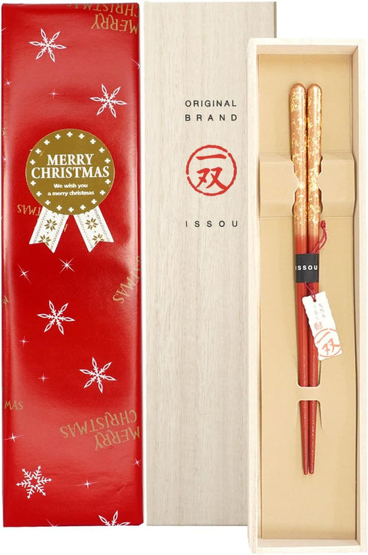 箸 一双 瑞雲 女性用 一膳 桐箱入り プレゼント ギフト  (クリスマス)