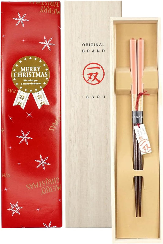 箸 一双 ほの香 女性用 一膳 桐箱入り ギフト プレゼント  (クリスマス)