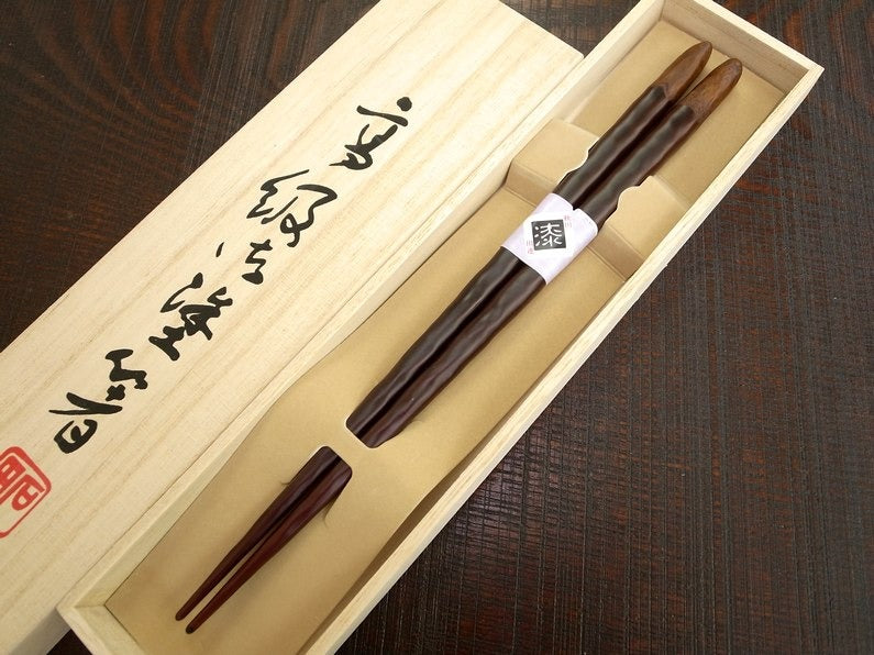 箸 極太 ごん太 桐箱入り 父の日 プレゼント ギフト