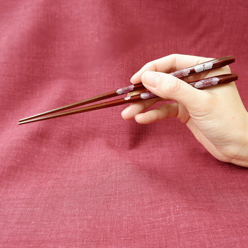 箸 一双 桜彩 夫婦箸 桐箱入り ギフト プレゼント