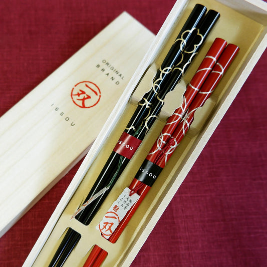 輪島塗 箸 一双 縁 (えにし) 夫婦箸 桐箱入り 母の日 プレゼント