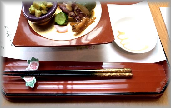 箸 一双 瑞雲 男性用 一膳 桐箱入り (シール敬老の日)