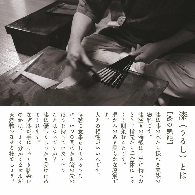 箸 塗り箸 七々子 夫婦箸 桐箱入り 父の日 プレゼント