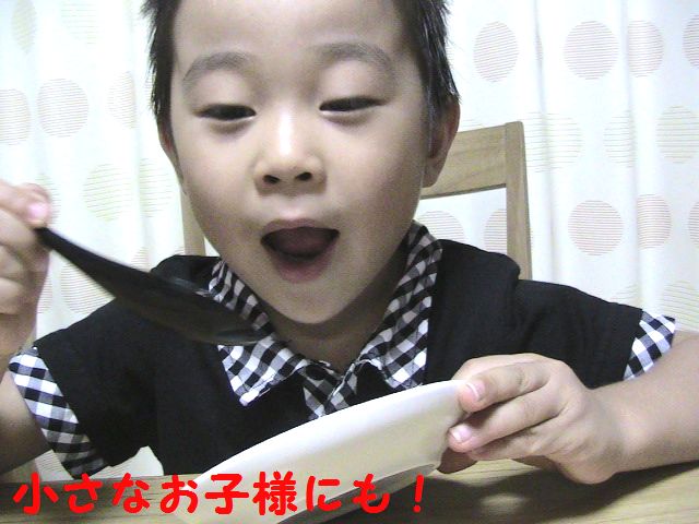 食べやすいスプーン 5本 セット 黒 日本製