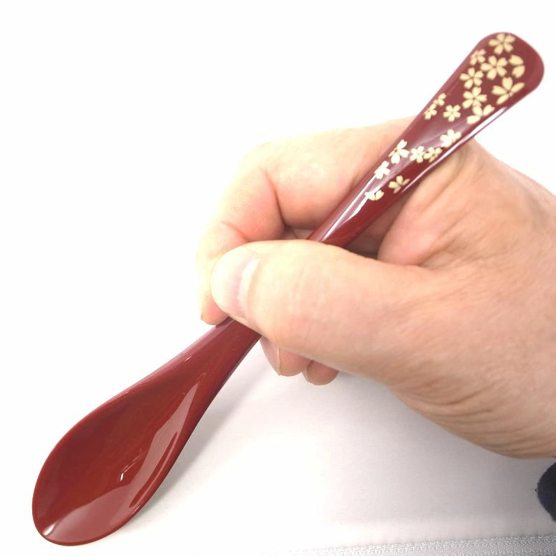 敬老会 記念品 敬老の日 記念品 お祝い プレゼント 軽い 金桜 スプーン 赤 食べやすい 食器 カトラリー 500円以下 デイサービス 敬老祭 自治会 粗品 施設 介護施設 老人ホーム