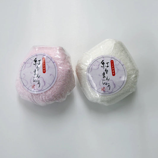 敬老会 記念品 敬老の日 記念品 お祝い プレゼント 日本製 紅白まんじゅう ハンドタオル 2枚入 1000円以下 デイサービス 敬老祭 自治会 粗品 施設 介護施設 老人ホーム 縁起物