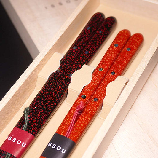 箸 一双 花氷 夫婦箸 桐箱入り 父の日 プレゼント