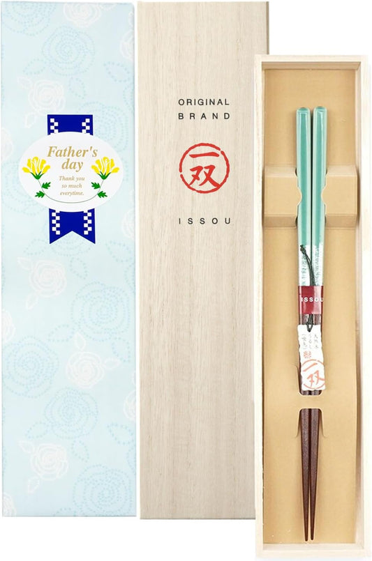 箸 一双 ほの香 男性用 一膳 桐箱入り (父の日)