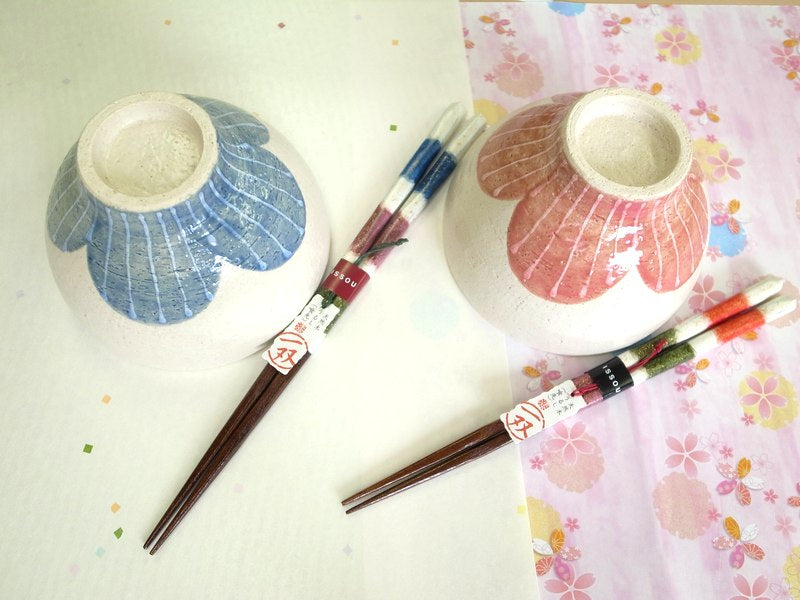 花遊心 夫婦茶碗 箸 セット 美濃焼 母の日 プレゼント