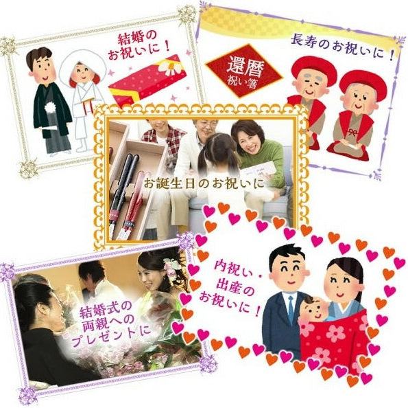 夫婦箸 食洗機対応 箸 金紋 満月うさぎ 桐箱入り (クリスマス)