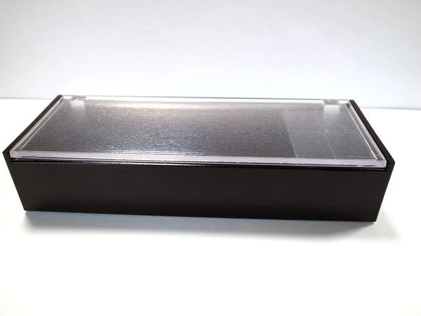 箸箱 ABS千筋 黒（アクリル蓋） 箸箱 業務用
