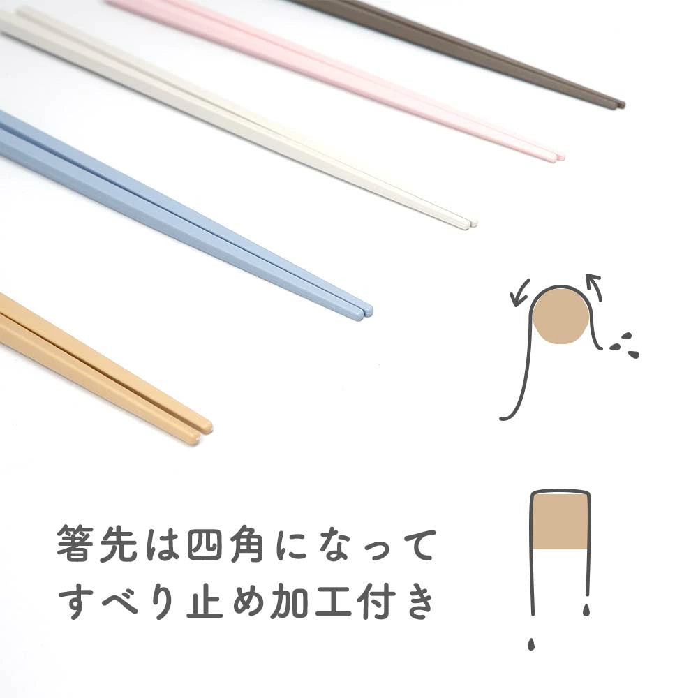 箸 六角箸 五色 セット 日本製 抗菌